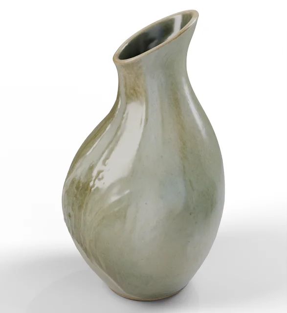 3D ceramic vase model for architectural visualization