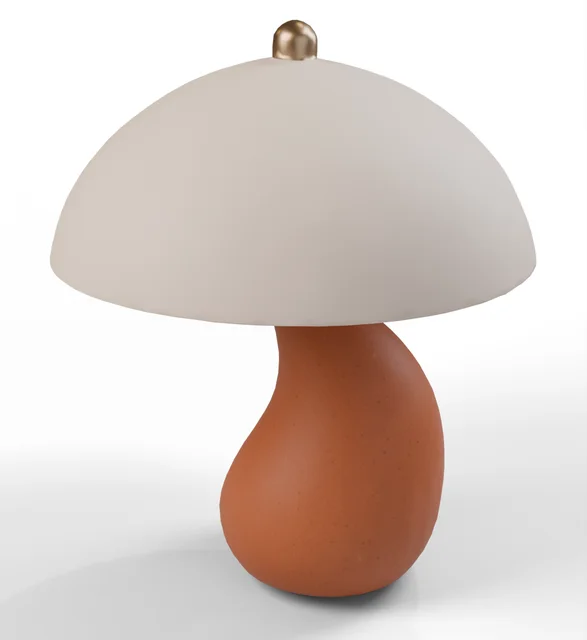 3D table lamp model for architectural visualization