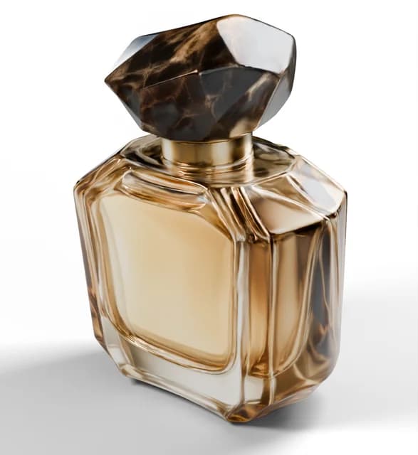3D perfume bottle model for product visualization