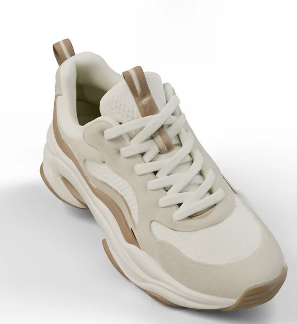 3D sneaker model for product visualization