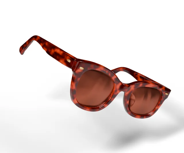 3D sunglasses model for product visualization
